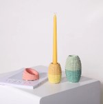 Ceramic Pineapple Vase Decoration