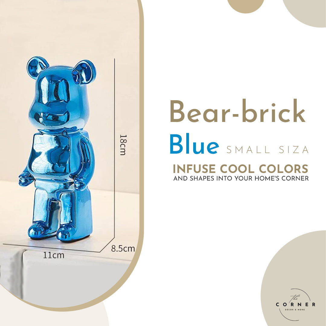 Bear Brick Coins Bank Medium Size