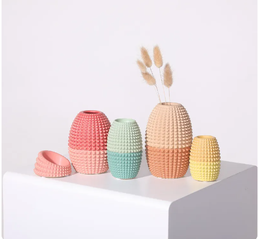 Ceramic Pineapple Vase Decoration